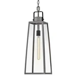 Lark 82002 Hugh 9"W Outdoor Mini Pendant - Antique Brushed Aluminum. Fixed Price $329.99.