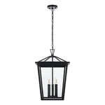 Elegant Lighting Oxford 7" Outdoor Pendant Black. Fixed Price $304.00.