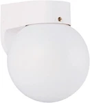1-LIGHT Outdoor Wall Series Traditional Lamp White 8753-15,. Fixed Price $46.99.