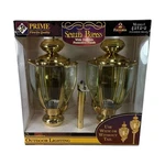 Vintage 1998 Prime Solid Brass Outdoor Lighting Fixture Pack #4212-2 Nos!. Fixed Price $71.99.