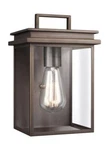 Feiss Glenview 10" Light Outdoor Wall Lantern, Antique Bronze, OL13600ANBZ. Fixed Price $71.97.