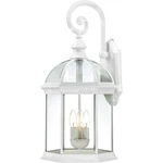 Nuvo Lighting 60/4967 Boxwood 3 26 Inch White Outdoor Wall Lantern. Fixed Price $217.99.