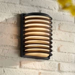 Modern Industrial Outdoor Wall Light Fixture Black 10" For Exterior Barn Deck. Fixed Price $84.99.