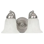 Capital Lighting 1362MN-117 2-LIGHT Bathroom Vanity Fixture Matte Nickel. Fixed Price $69.99.