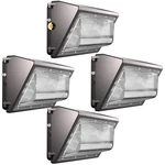 Lightdot 4PACK 120W Led Wall Lights 100-277V Dusk Dawn Photocell. Fixed Price $282.10.