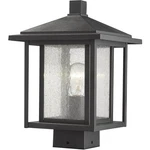 Z-lite 554PHMS-BK Aspen Light 13.27 Inch Black Outdoor Post Mount Fixture. Fixed Price $175.10.