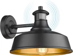 Vintage Motion Sensor Barn Light - Dusk To Dawn Outdoor Wall Sconce. Fixed Price $130.99.