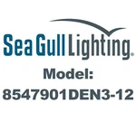 Sea Gull 8547901DEN3-12 1-LIGHT Lantern From Crowell Collection Black Finish. Fixed Price $69.95.