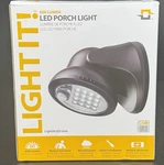 It! By Fulcrum, 20038-107 600L Led Porch Light, Bronze, Single Pack. Fixed Price $21.77.