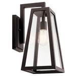 Kichler 1 Light Outdoor Wall, Rubbed Bronze - 49332RZ. Fixed Price $274.99.
