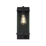 Elegant Lighting Julien 15" Outdoor Wall Sconce, Black - OD408W15BK. Fixed Price $164.00.