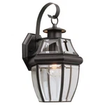 Roseto SGWS74019 Coles Light 14" Tall Outdoor Wall Sconce - Black. Fixed Price $129.28.