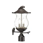 Used Acclaim Lighting 7567BC/SD Avian - Two Post 10 Inches Wide By 18.5. Fixed Price $184.00.