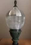39" Hadco Hagerstown Street Light, Post Lamp, Led Urban 120VOLT, Green. Fixed Price $660.00.