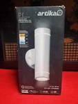Artika C7-L White Modern 3 Cct Led Outdoor Wall Cylinder Sconce New. Fixed Price $69.99.