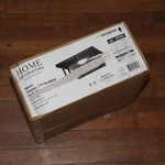 Home Decorators Collection Led Ceiling Light Fixture Glass Black 1019LM. Fixed Price $36.71.