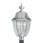Livex Lighting Monterey Outdoor Post Head Brushed Nickel. Fixed Price $349.96.