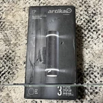 Artika Medium C7 2-LIGHT Black Outdoor Wall Mount Cylinder. Fixed Price $45.00.