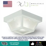 Progress Lighting 1-LIGHT Indoor/outdoor Flush Mount Ceiling Interior. Fixed Price $39.99.