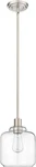 Asheville Collection 46901-BN Metal 1-LIGHT Mini-pendant Brushed Nickel. Fixed Price $130.99.