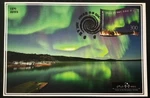 South Korea First Day Cover Stamp Post Card Northern Lights. Fixed Price $9.99.