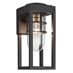Kichler 59137 Hone 13" Tall Wall Sconce - Black. Fixed Price $239.99.