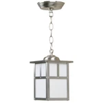 Craftmade Mission Light Outdoor Pendant, Stainless Steel Z1841-SS-CS. Fixed Price $44.99.