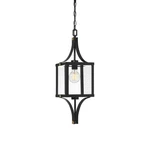 Savoy House 5-475 Raeburn 9"W Outdoor Mini Pendant Black. Fixed Price $392.00.