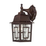 Nuvo 60-4922 Light 12" Outdoor Bronze Wall Lantern W/ Clear Water Glass. Fixed Price $58.87.