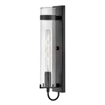 Hinkley Lighting Ryden 24" Outdoor Wall Mount, Black/clear 13204BK-LL. Fixed Price $254.15.