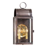 Irvins Country Tinware Town Lattice Outdoor Wall Light Solid Antique Copper. Fixed Price $363.95.