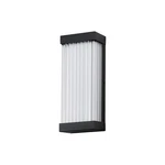 Black Led Outdoor Wall Sconce From The Acropolis Collection. Fixed Price $238.00.