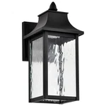 Nuvo Lighting Austen 1LT Led Outdoor 13" Wall Sconce, Black Water 62-5997. Fixed Price $168.00.