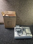 (qty 2) Cattleya Matte Black Outdoor Wall Lantern Sconces W/ Clear Seeded Glass. Fixed Price $76.13.
