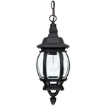 Capital Lighting French Country 1 Lamp Hanging Outdoor Lantern, Black - 9868BK. Fixed Price $91.20.