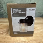 1-LIGHT Jelly Jar Outdoor Wall Lantern Sconce Matte Black 7.2" 252 550 Broken. Fixed Price $5.00.