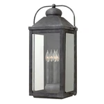 Hinkley Lighting Anchorage 4 Lt Outdoor Extra Lg Wall Mount, Aged Zinc - 1858DZ. Fixed Price $704.65.