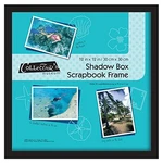 Mcs 12.75X12.75 Inch Shadow Box Frame Holds 12X12 Scrapbook Page, Black. Fixed Price $37.19.