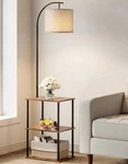 Partphoner Floor With Table, Night Stand Lamp, Narrow Side. Fixed Price $77.46.