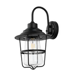 Safavieh Stern Outdoor Wall Lantern Clear / Black. Fixed Price $60.62.
