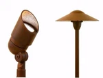 Led Low Voltage Landscape Lighting Spot Up Light/mushroom Path Rust. Fixed Price $55.50.