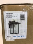 Kichler Capanna 16 In. 1-LIGHT Textured Black Outdoor Wall Mount Sconce. Fixed Price $94.95.