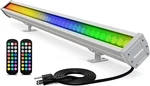 144W Rgbw Led Wall Washer Light Bar, Outdoor Waterproof, Hand Remote Control. Fixed Price $89.99.