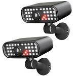 Solar Lights Outdoor, 3 Modes Motion Sensor Wall Fixtures With Super Br.... Fixed Price $43.35.