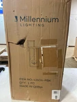 Millennium 42606-PBK Barkeley 4-LIGHT 30" Outdoor Wall Sconce Powder Coat Blac. Fixed Price $173.99.