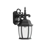 Designers Fountain Tiverton 8" Wall Lantern, Black 2421-BK. Fixed Price $74.99.