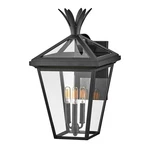 Hinkley Lighting Palma 3 Outdoor Large Wall Sconce, Black/clear - 26095BK. Fixed Price $179.99.