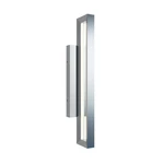 Afx Lighting Liam 2LT 24'' Led Outdoor Sconce, Nickel/white - LEMW0524LAJUDNP. Fixed Price $153.60.