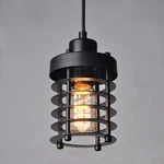 Rustic Vintage Industrial Iron Cage Lampshade Pendant Light Hanging Ceiling. Fixed Price $15.67.