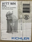 Kichler 9777WH Chesapeake 14.75 In. 3-LIGHT White Outdoor Wall Lantern Sconce. Fixed Price $64.99.